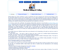 Tablet Screenshot of mymedicalbillingandcoding.com